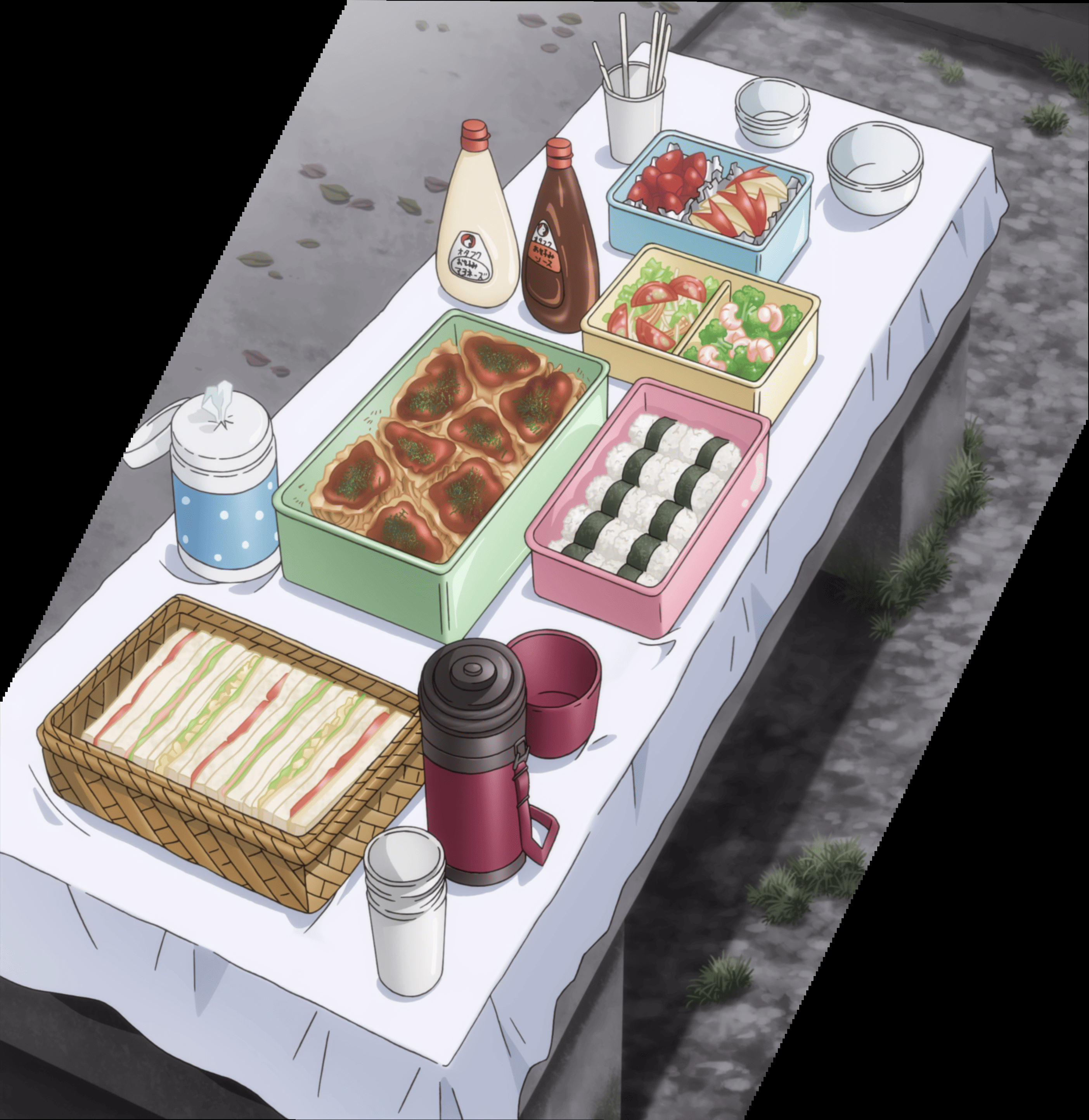 拼接出的全景图像